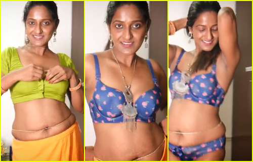 Dusky Model - Dusky Model Saree Strip To Sexy Lingerie App Content
