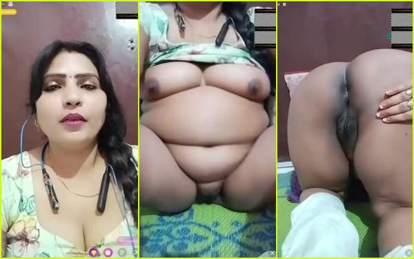BBW MILF Palak Boobs Show and Doggy Asshole Show On Chamet