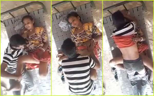 Gramathu local pennai katilil pavadai thuki ool seigiran