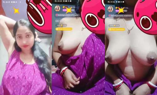 Sexy Bong Bhabhi Siya Roy Nude Masturbation on Chamet