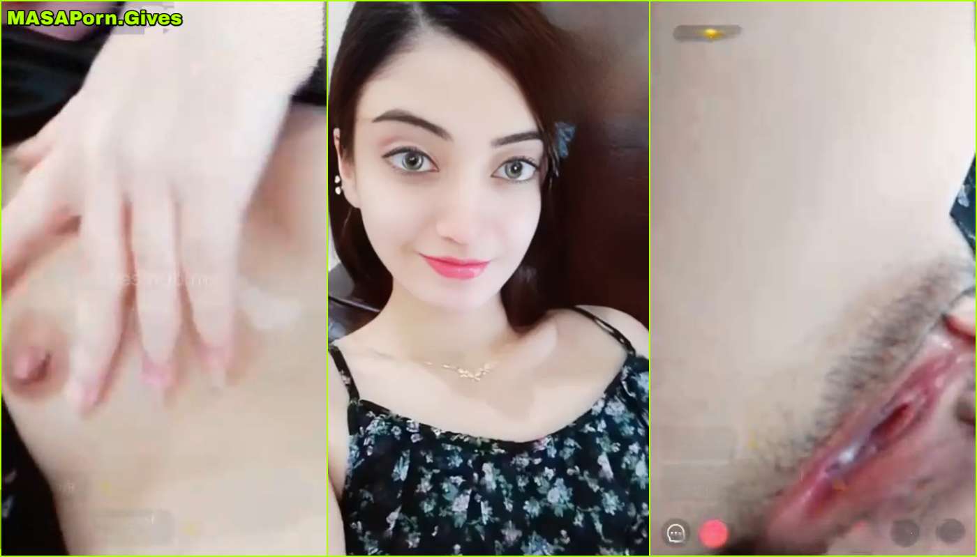 Pakistani Chamet Girl Showing Her Hairy Pussy and Hard Nipples for All