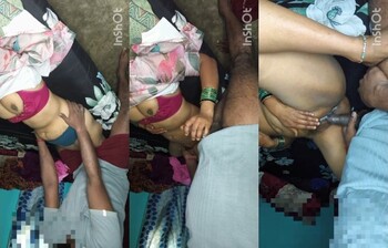 Indian Bhabhi Handjob and Fucking